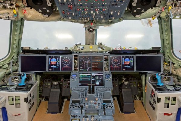 Le cockpit du futur A350 XWB