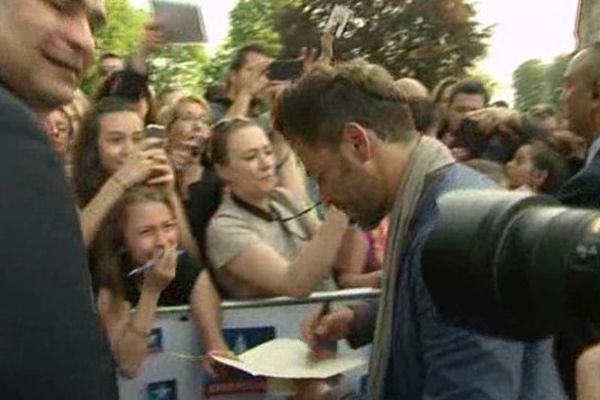 Christophe Maé ce jeudi soir au Kinepolis de Lomme. 