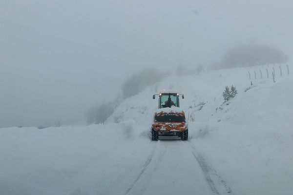 Neige sur Lachamp-Raphaël