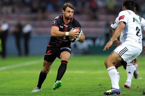 Le toulousain Vincent Clerc lors de cette première journée de Top 14 face à Brive