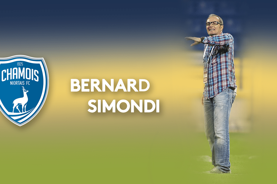 Bernard Simondi appointed coach of the Chamois Niortais