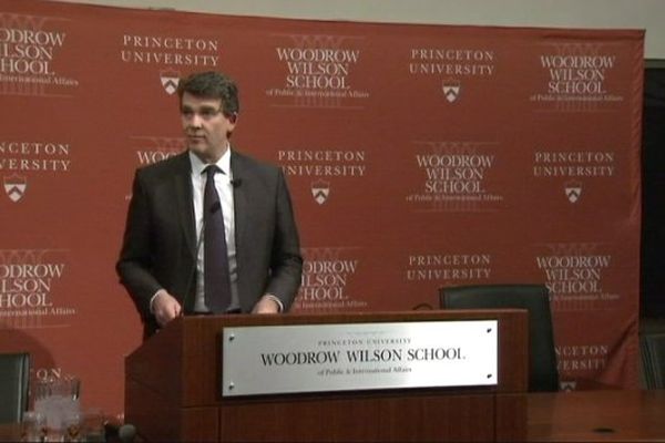 Montebourg à Princeton