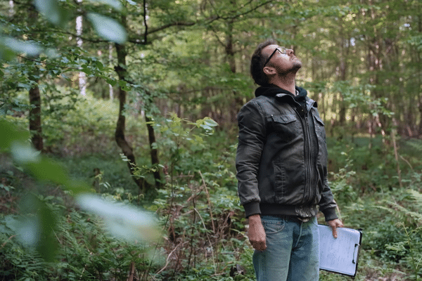 Fabrice Desjours, passionné de botanique, à l'origine de la "forêt gourmande".