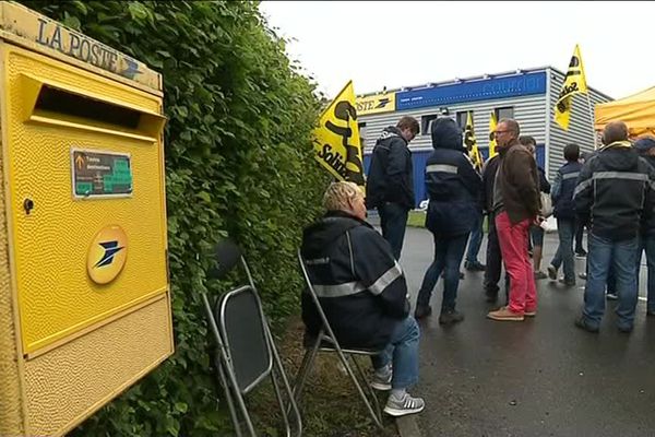 Les facteurs de Vire et de Bény-Bocage sont en grève depuis la fin de la semaine dernière