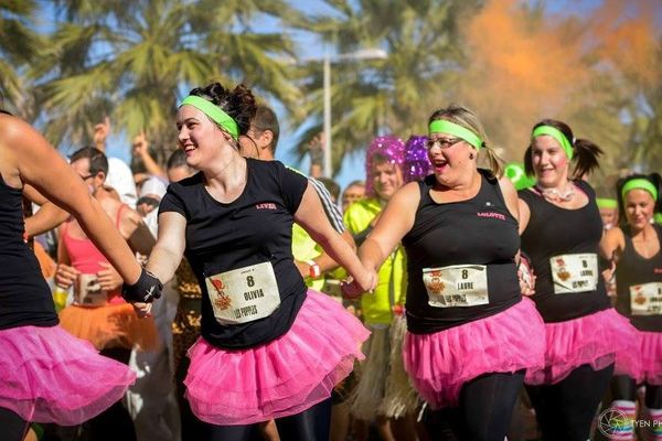 La ruée des Fadas, une course d'obstacles aussi physique que déjantée, née en 2014 à Lattes, près de Montpellier.