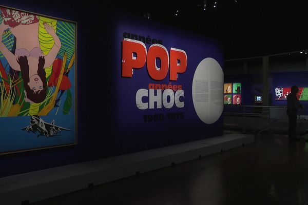 L'exposition "Années pop, années choc" est à découvrir jusqu'à la fin de l'année 2023 au Mémorial de Caen