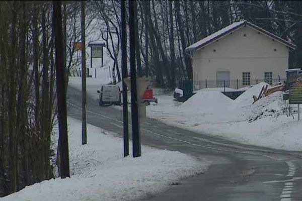 La neige dans l'Ain