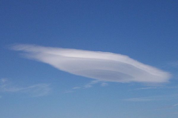 Un nuage lenticulaire