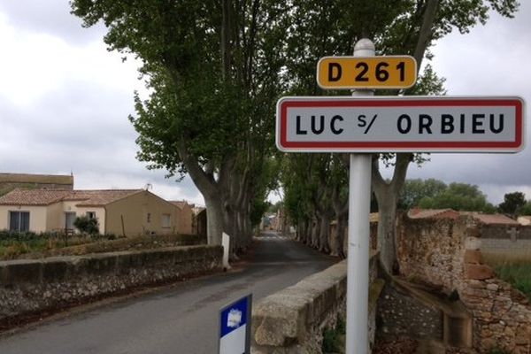 La commune de Luc sur Orbieu dans l'Aude ce matin