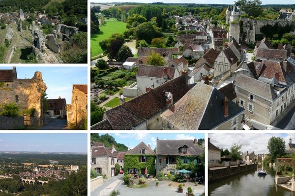 6 des plus beaux villages de Centre-Val de Loire vus du ciel