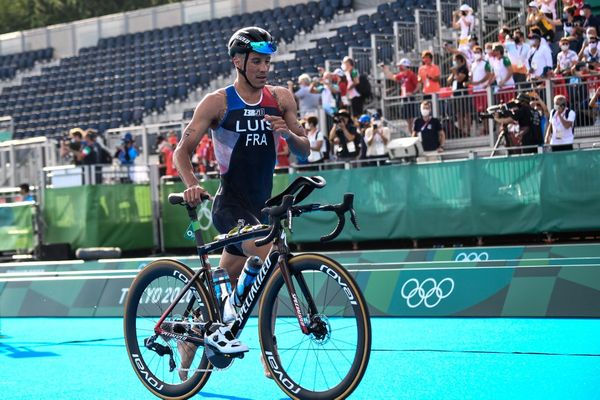 Triathlon : Vincent Luis aux JO de Tokyo 2020, image d'archives.