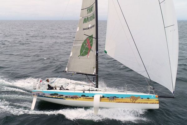 Adrien Hardy en tête de la 50e Solitaire du Figaro, lundi 3 juin à 11 heures