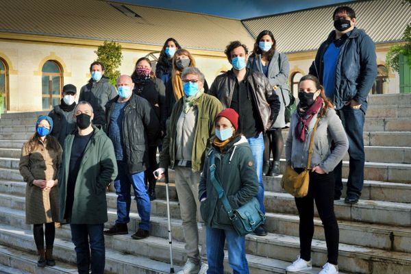 Une partie des 36 compagnies et festivals membres du collectif du spectacle vivant à Metz