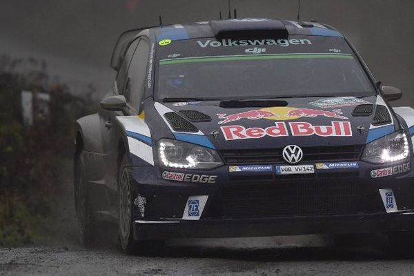 Sébastien Ogier, vainqueur du Rallye de Grande-Bretagne