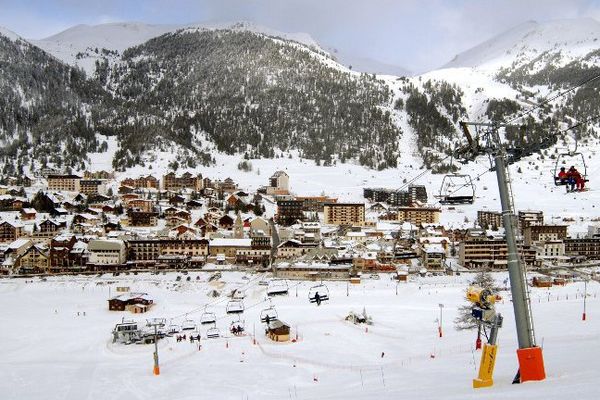 La station de ski de Montgenèvre.