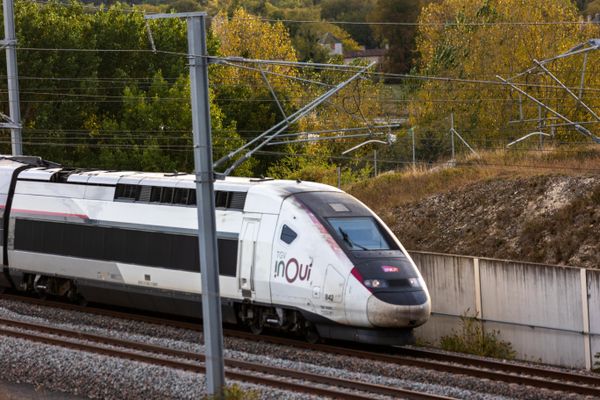 Un TGV de la ligne Paris-Bordeaux. Photo d'illustration