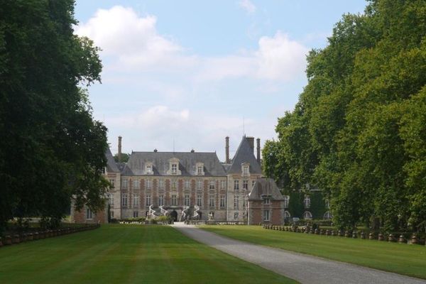 Le château de Courances, dans l'Essonne.