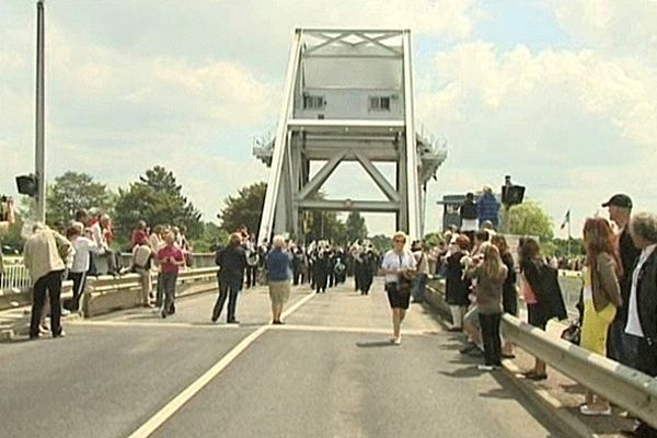 Commémoration du Débarquement sur le pont Pegasus - Archives