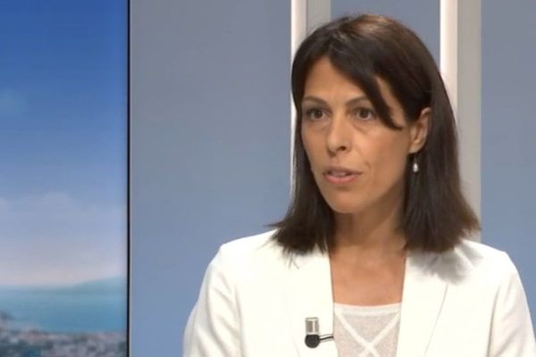 La rectrice de l'académie de Corse Julie Benetti.