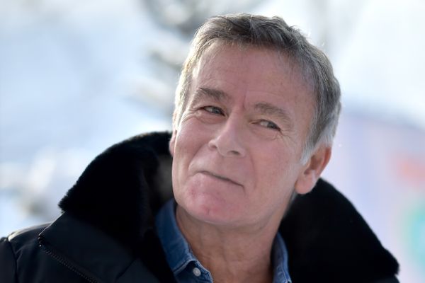 Franck Dubosc au festival du film de l'Alpe d'Huez en 2023.