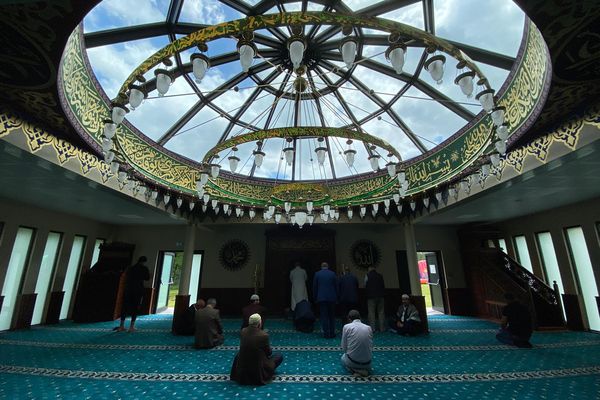 La mosquée Selahaddin Eyyubi était très attendue.