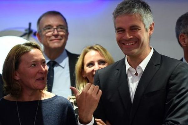 Carole Montillet avec Laurent Wauquiez