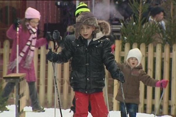 Une piste de ski ... à Belfort !