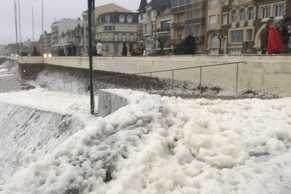 Jour de tempête aux Sables d'Olonne, le 9 février 2020