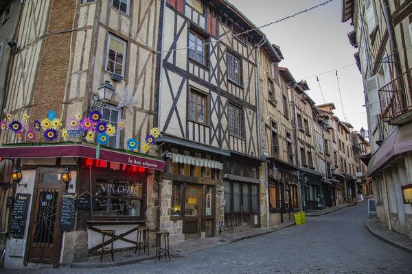 La rue de la Boucherie à Limoges