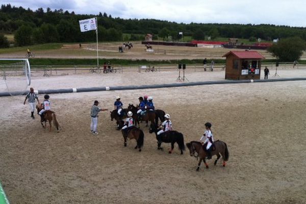 Lamotte Beuvron accueillat ce week end 2500 cavaliers venus pratiquer des disciplines telles que le Horse-Ball