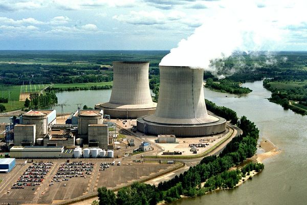 La centrale nucléaire de Saint-Laurent-des-Eaux, dans le Loir-et-Cher.