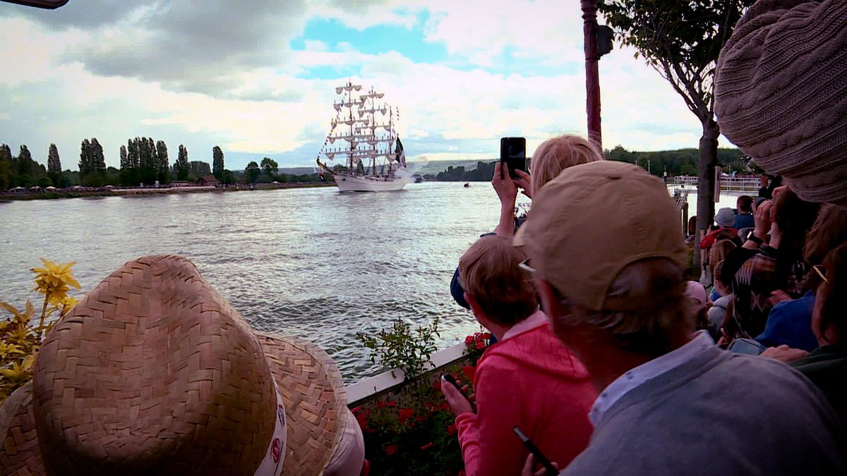 REPLAY. Armada Rouen 2023 revivez la grande Parade des voiliers