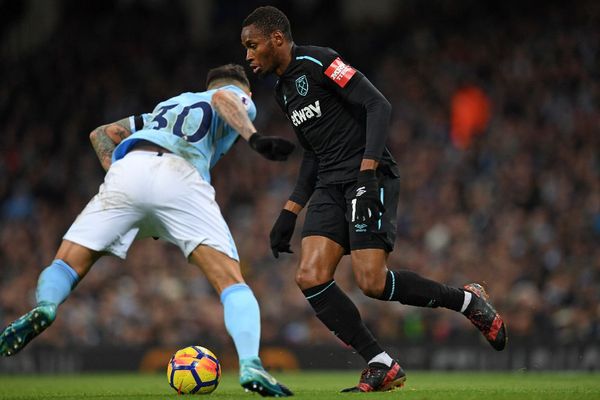 Diafra Sakho sous les couleurs de West Ham United