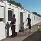 Le village de transition de la Rauze accueillait les anciens occupants du bidonville de Celleneuve dans ces habitats modulaires. Ils vont maintenant être nettoyés, avant d'être enlevés du site.