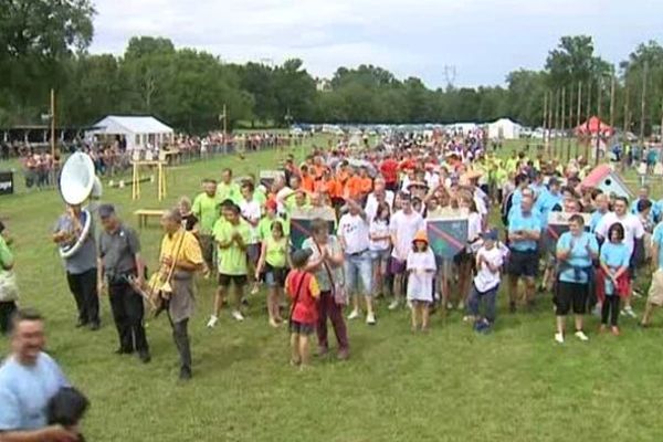 Le Breuil accueillait aujourd'hui la 49ème édition des Grands jeux de la Montagne Bourbonnaise. 