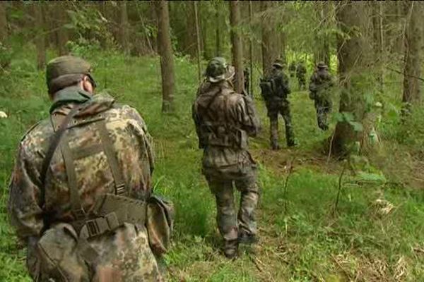 La Brigade franco-allemande était en exercice en Forêt-Noire.