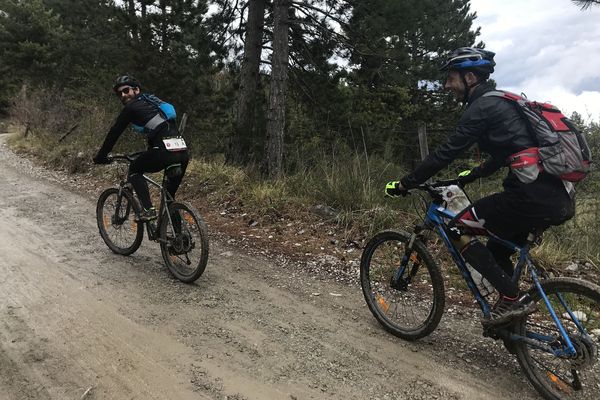 La partie VTT du raid