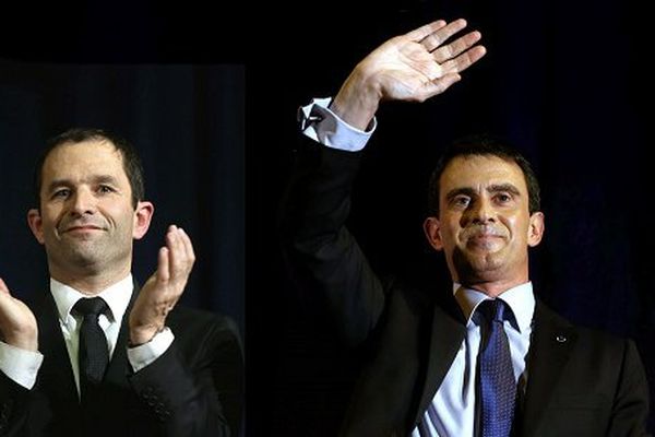 Benoît Hamon et Manuel Valls : le duel de la primaire de gauche pour le second tour dimanche 29 janvier 2017