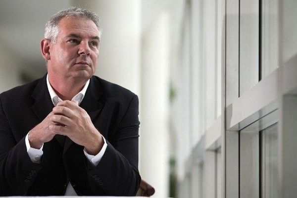 Thierry Lepaon, futur secrétaire général de la CGT, le 9 octobre 2012