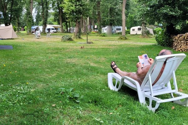 Aujourd'hui, c'était journée portes ouvertes au camping naturiste d'Yport.