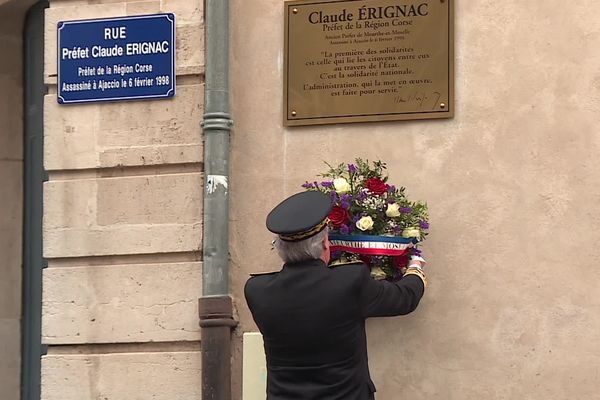 Le préfet Claude Erignac a été en poste à Nancy en Meurthe-et-Moselle entre 1989 et 1993.