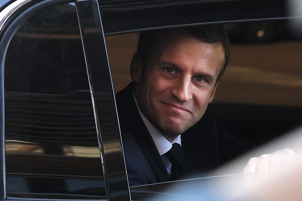 Dernier passage d'Emmanuel Macron dans les Vosges, le 19 avril 2018.