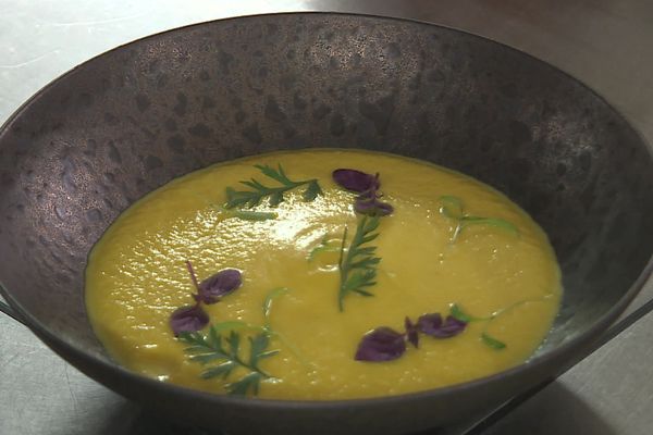 Le velouté de carottes du chef Romain Creutzmeyer