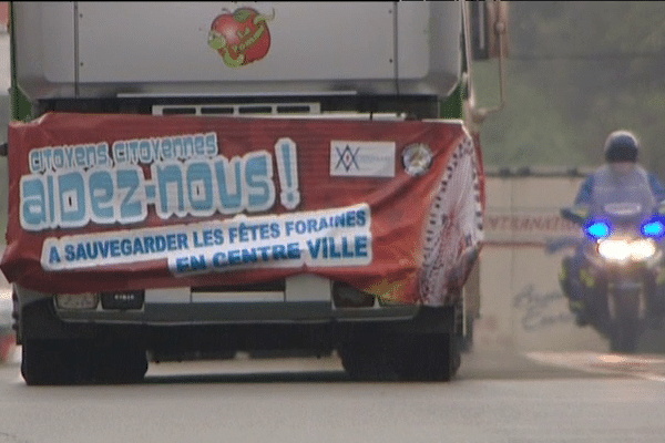 45 poids lourds en convoi entre Quimper et Lorient