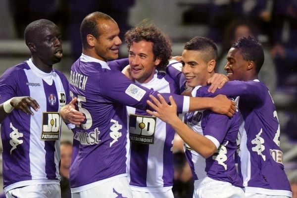 Les Toulousains aimeraient bien retrouver le parfum de la victoire comme ici contre Lyon