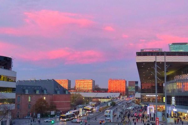 Le ciel de Lille le 23 novembre