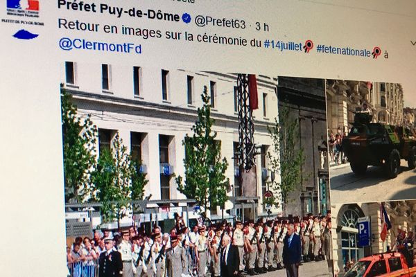 Défilés, cérémonies, décorations... Les communes auvergnates ont célébré ce 14 juillet. A Clermont-Ferrand, un défilé militaire était organisé Place de Jaude. 