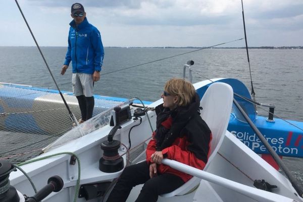 Le temps d'une sortie en mer, les patients oublient leur maladie