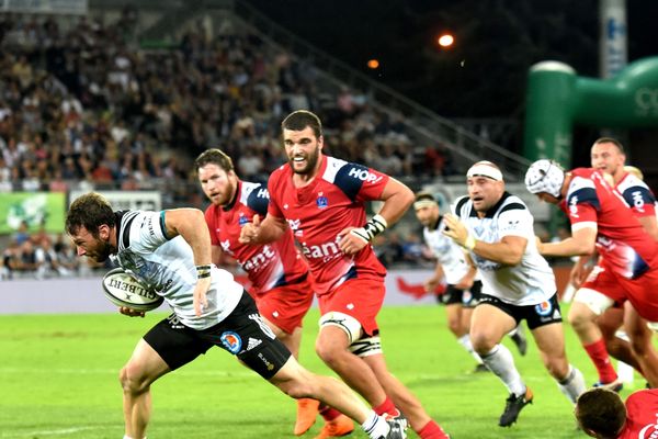 Brive contre Aurillac, le 28 septembre 2018.