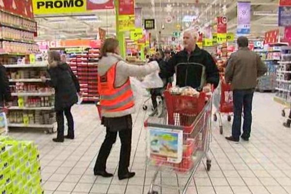 L'antenne bas-rhinoise de l'association vise les 300 tonnes de denrées collectées. 